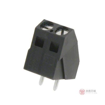 原装正品1546074-2全新TERM B 2POS 35DEG 5.08MM PCB