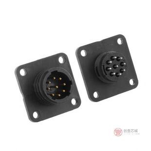 2全新CONN RCPT SOLDER正品 GOLD 206852 9POS 原装 MALE