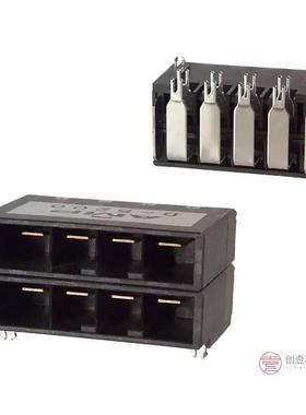 原装1123829-1全新CONN HEADER R/A 8POS 10.16MM正品