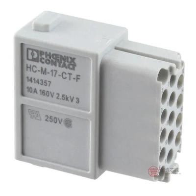 原装1414357全新MODULE FEMALE 17POS CRIMP正品