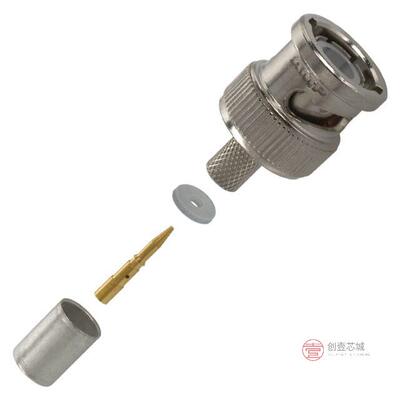 原装正品1-5221128-1全新CONN BNC PLUG STR 50 OHM CRIMP