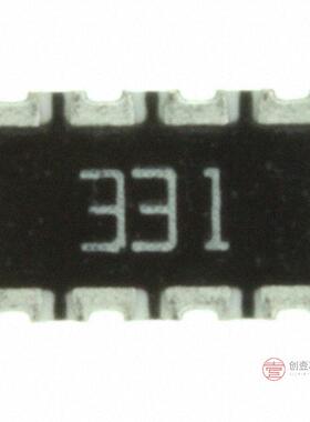 原装正品744C083331JP全新RES ARRAY 4 RES 330 OHM 2012