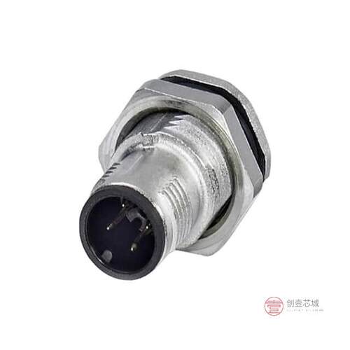 原装正品1553459全新CONN PLUG MALE 4POS GOLD SOLDER