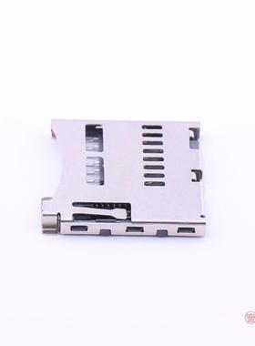 原装XKTF-001B全新拔插式 SD卡(TF卡) 卡座 内焊 常开正品
