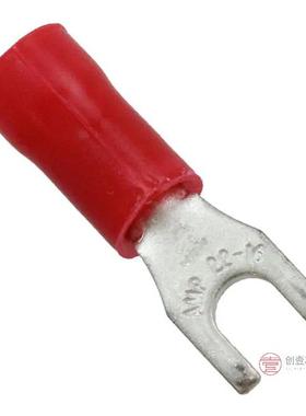 原装165004全新CONN SPADE TERM 16-22AWG #4 RED正品