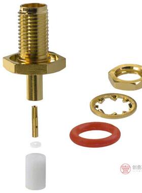 原装132105全新CONN SMA JACK STR 50 OHM SOLDER正品