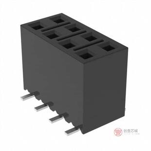 8POS 104 SMD正品 GOLD 0.1 RCPT DV全新CONN SSM 原装