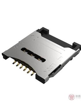 原装SIM7200-6-0-18-00-A全新 SIM HINGED, 6P, SM