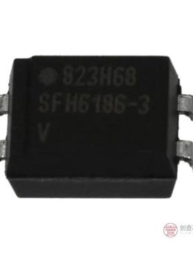 原装SFH6206-3T全新OPTOISOLATOR 5.3KV TRANS 4-SMD正品