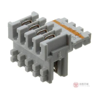 原装正品284932-4全新CONN RCPT 4POS IDC 22-24AWG TIN