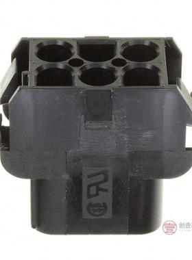 原装1-480705-9全新CONN U-MNL CAP 6POS 94V-2 BLK正品