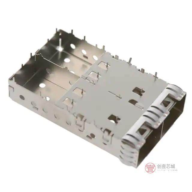 原装2143451-1全新CONN SFP+ CAGE 1X2 SLD R/A正品