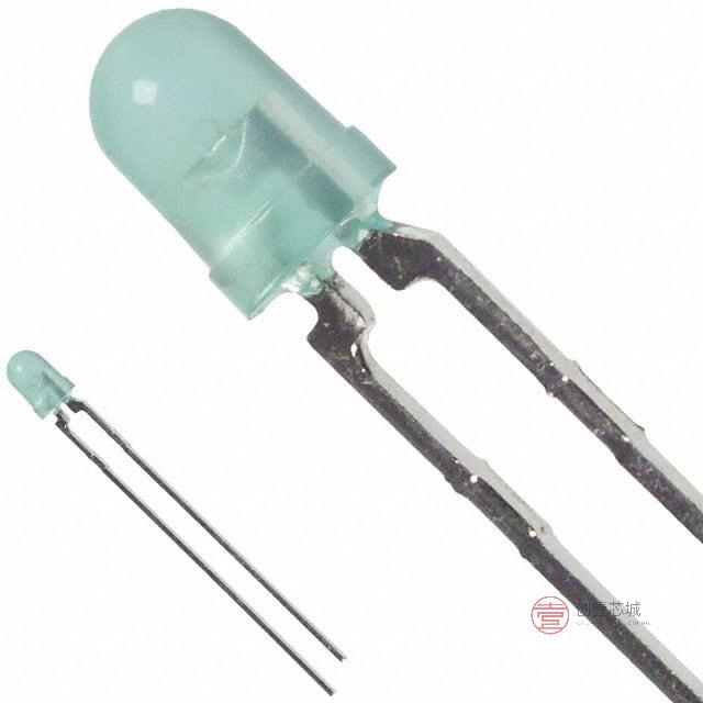 原装HLMP-1790全新LED GREEN DIFFUSED T-1 T/H正品