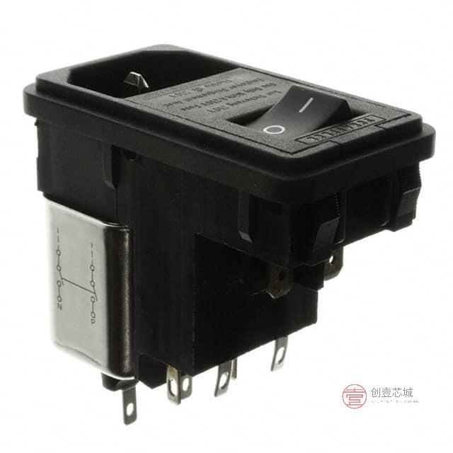 原装FN382-6-22全新PWR ENT MOD RCPT IEC320-C14 PNL正品