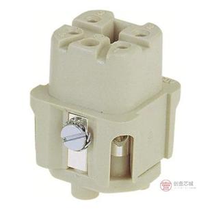 09200042711全新INSERT 4POS 原装 FEMALE 1GND SCREW正品