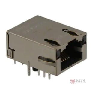 43全新CONN JACK 1PORT 原装 BASE 1J1T 1000 L829