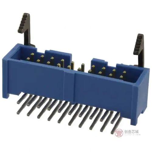 原装2-1761609-7全新CONN HEADER R/A 20POS 2.54MM正品