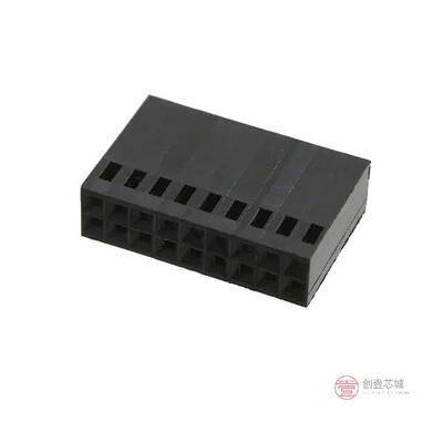 原装正品1-87456-3全新CONN HOUSING 18POS .100 DUAL ROW