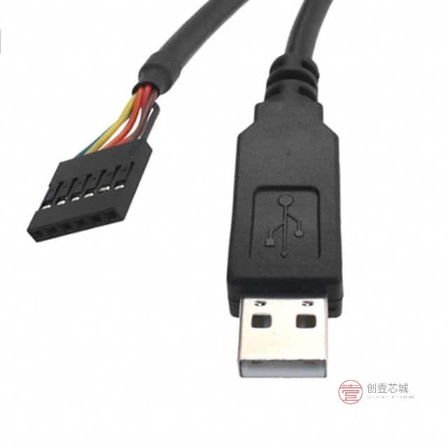 原装TTL-232R-3V3全新CABLE USB EMBD UART 3.3V .