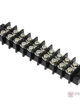 原装1-1546671-0全新CONN BARRIER STRP 10CIRC 0.