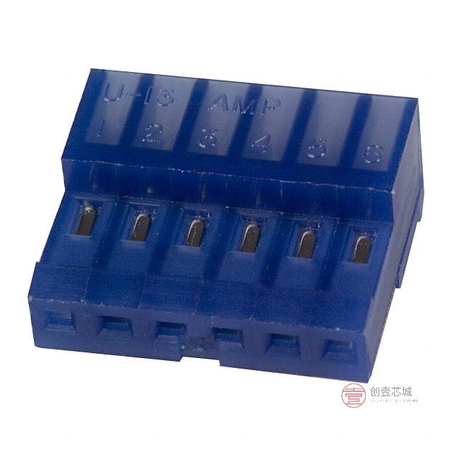 原装3-640442-6全新CONN RCPT 6POS IDC 26AWG TIN正品