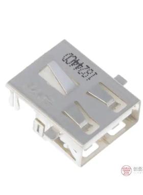原装1746311-2全新CONN RCP USB2.0 TYPEA 4POS TH RA正品