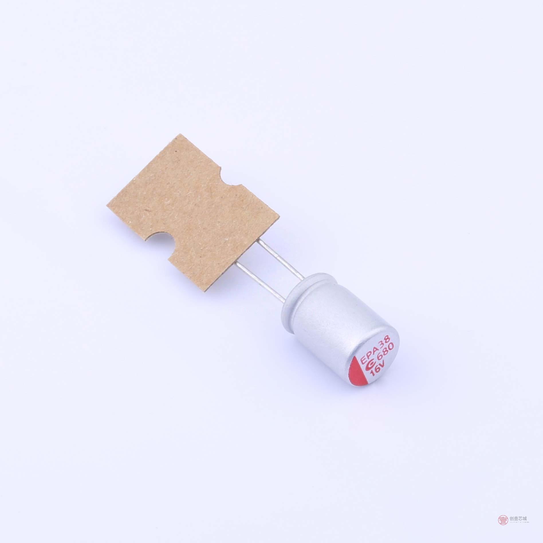 原装160AREP681M08A2T全新680uF 20% 16V正品