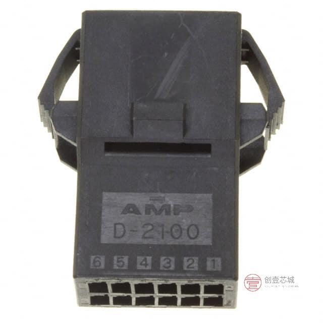 原装1-1318114-6全新CONN HOUSING TAB 12POS KEY-