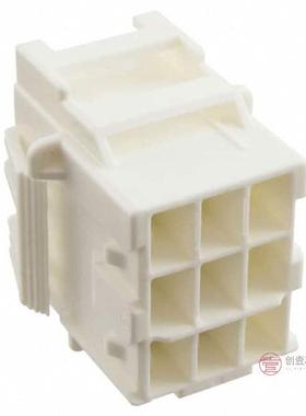 原装1-1971875-3全新CONN RCPT HOUSING 9POS 6MM正品