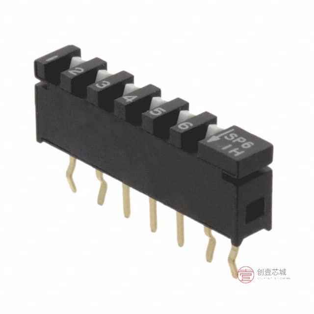 原装SPA06B全新SWITCH SLIDE DIP SPST 10MA 20V正品