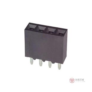RCPT 534237 PCB正品 原装 GOLD 4POS 2全新CONN 0.1