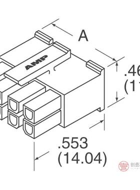 原装正品2-794617-2全新CONN RCPT 3MM 22POS DL MATE-N-L