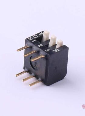 原装DSPV03LHGET全新2.54mm 琴键式3位插件正品