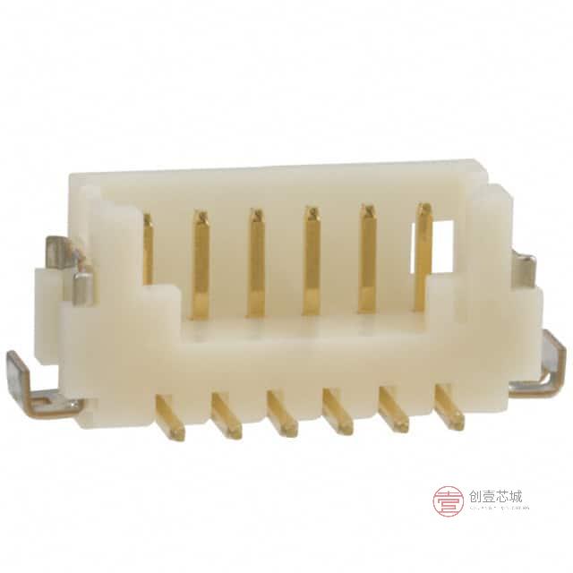 原装DF13-6P-1.25V(76)全新CONN HEADER SMD 6POS