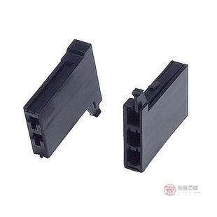 RECEPT 1全新CONN 2POS 2ROW 原装 BLACK正品 175362