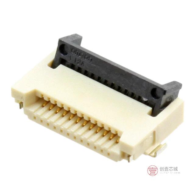 原装XF3M-1215-1B全新CONN FFC FPC 12POS 0.50MM R/A正品