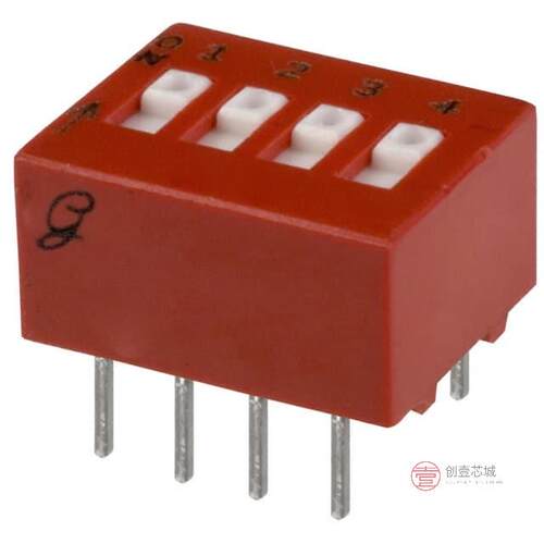 原装正品78RB04ST全新SWITCH SLIDE DIP SPST 150MA 30V