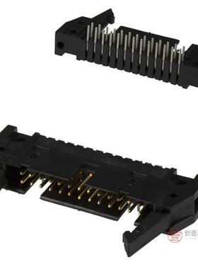 原装5499786-6全新CONN HEADER R/A 26POS 2.54MM正品