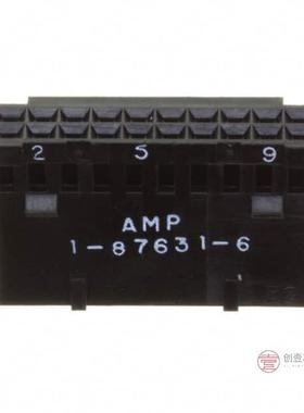 原装1-87631-6全新CONN HOUSING 20POS .100 POL DUAL正品