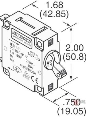 原装IEG1-1-62-15.0-91-V全新CIR BRKR MAG-HYDR L