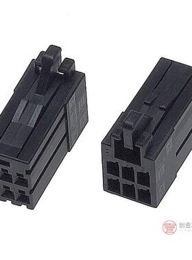 原装2-1318119-3全新CONN RECEPT 6POS DUAL KEY-Y正品