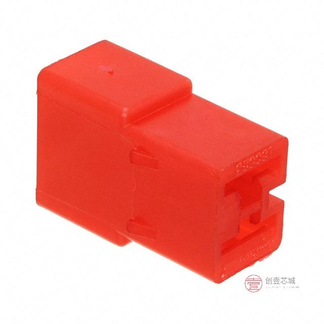 原装180923-1全新CONN RCPT HOUSING 0.25 2POS RED正品