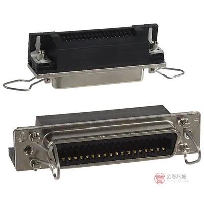 原装正品5555119-1全新CONN RCPT 36POS R/A SOLDER