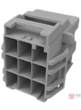 原装5-1971875-3全新CONN RCPT HOUSING 9POS 6MM正品