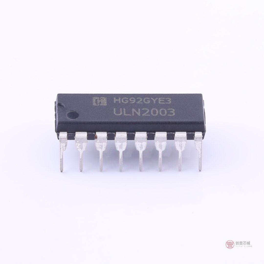 原装ULN2003N全新达林顿晶体管阵列 DIP16 VCEO:1.6V正品