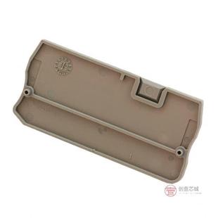 BLK TERM END PLATE 原装 GRAY正品 3030488全新CONN