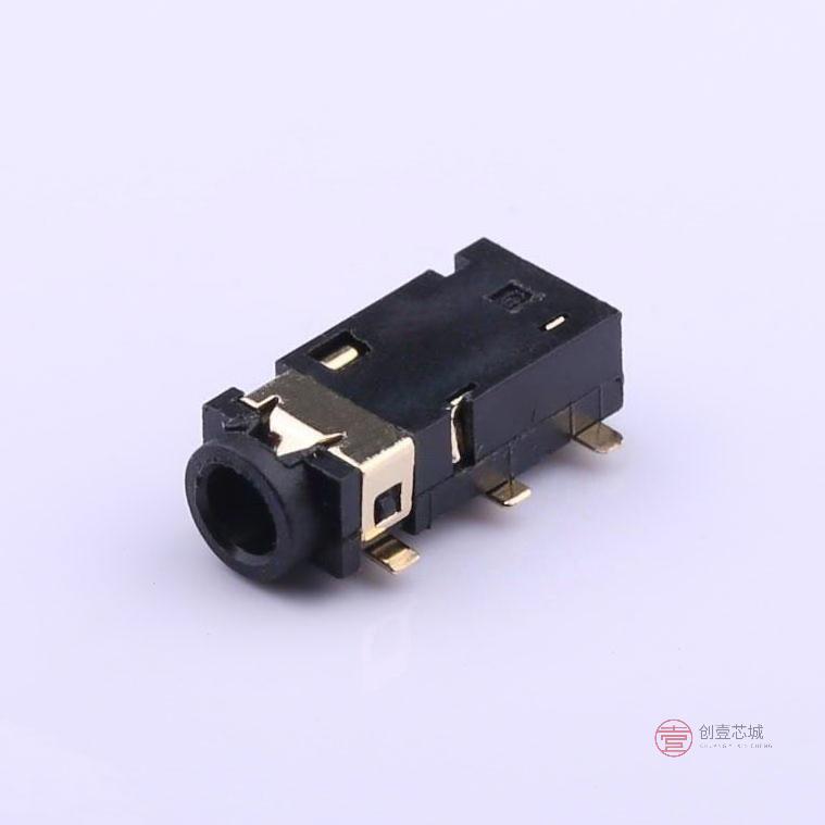 原装PJ-242D-SMT全新2.5mm耳机座 鱼叉脚6P镀金正品