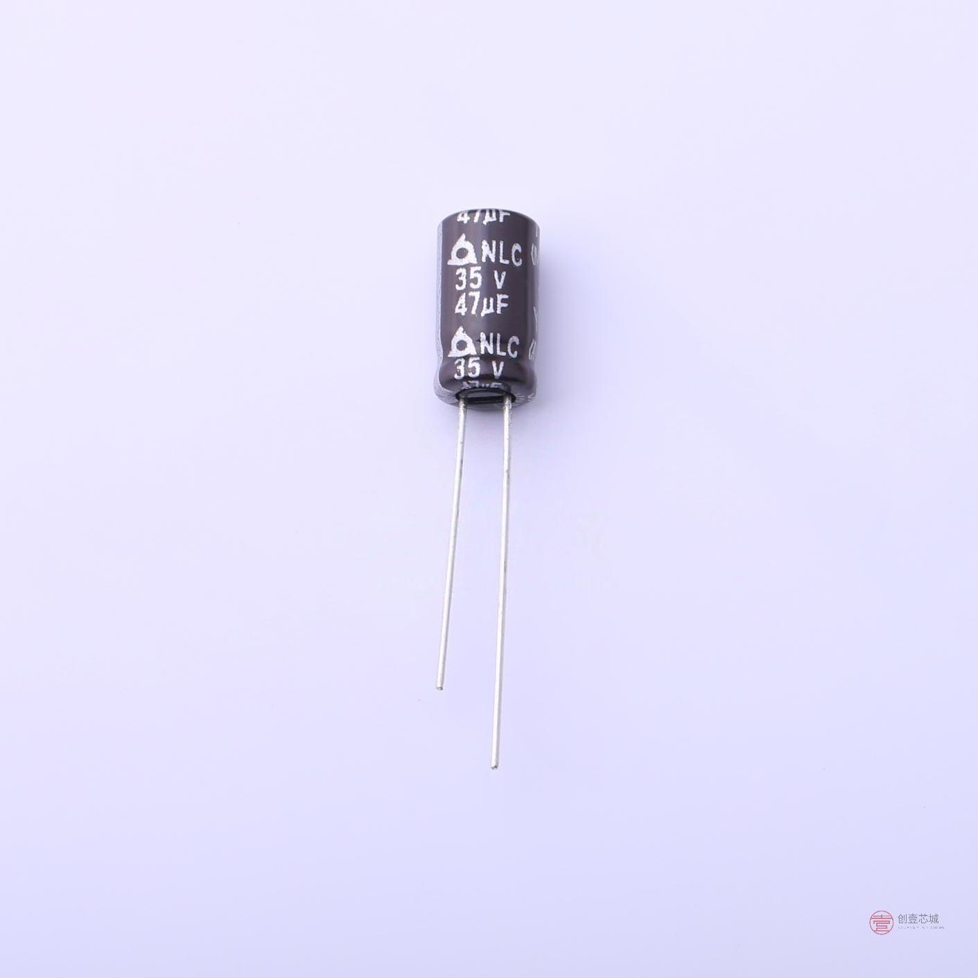 原装NLC 35V47 6.3*11全新47uF 20% 35V正品