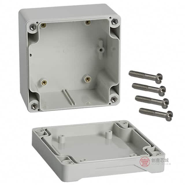 原装1555EGY全新BOX ABS GRAY 3.543 L X 3.543 W正品