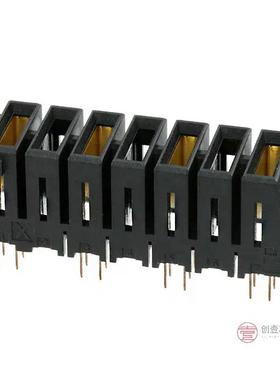 原装5-1747147-4全新CONN RCPT 4POS 0.4 GOLD PCB正品